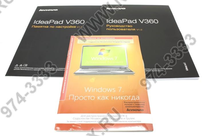 Lenovo Ideapad V360 59065212 P6200 2 320 Wimax Win7hb 13 3 1 77 Kg