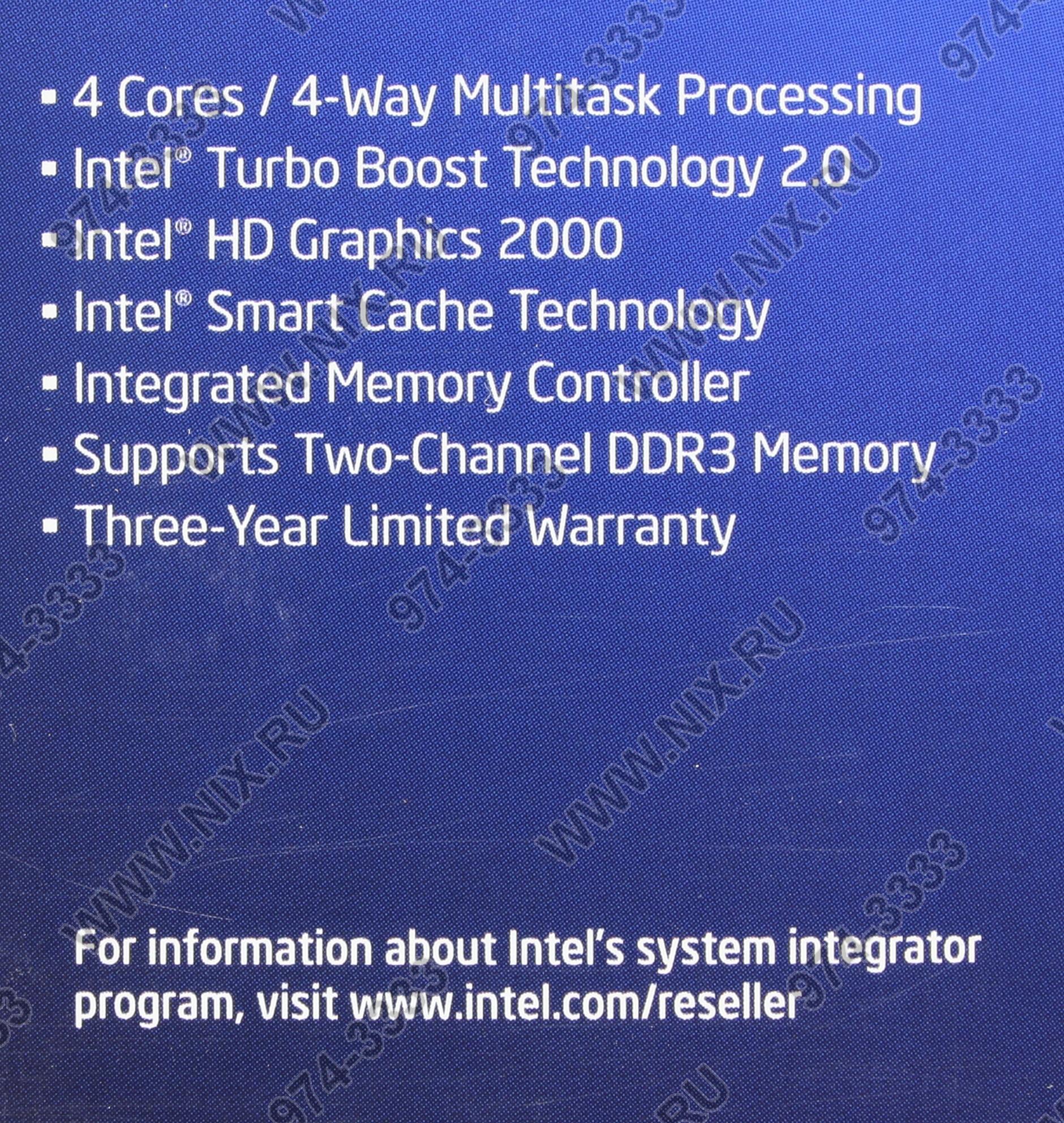 Cpu Intel Core I5 23 Box 3 0 Ghz 4core Svga Hd Graphics 00 1 6mb 95w 5 Gt S Lga1155