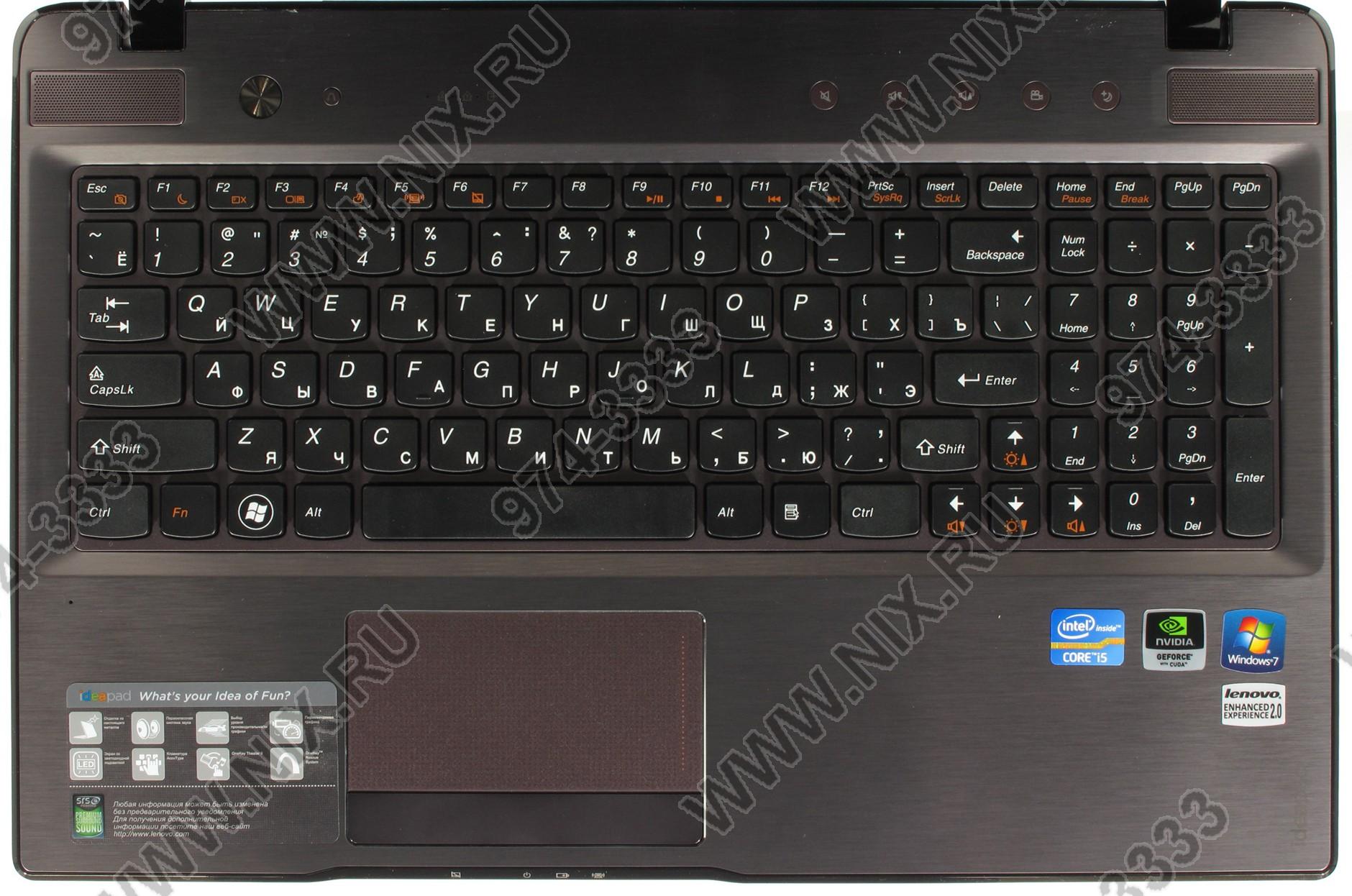 Lenovo Ideapad Z570 59313131 I5 2430m 4 750 Dvd Rw Gt540m Wifi Bt Win7hp 15 6 2 57 Kg