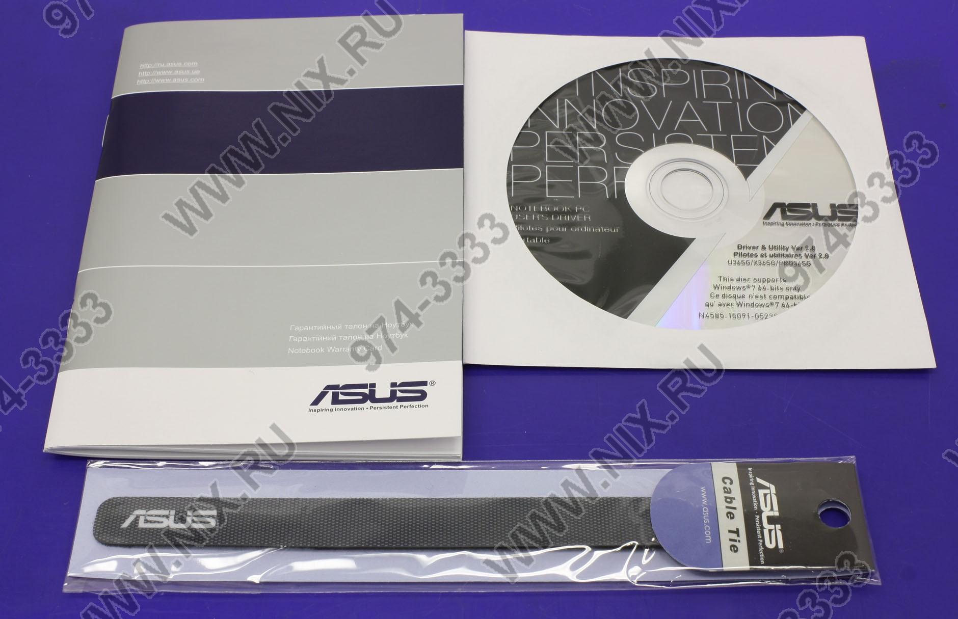 Asus U36s 90nbjc5 24w112 2rd93ay I3 2350m 4 500 610m Wifi Bt Win7hb 13 3 1 7 Kg