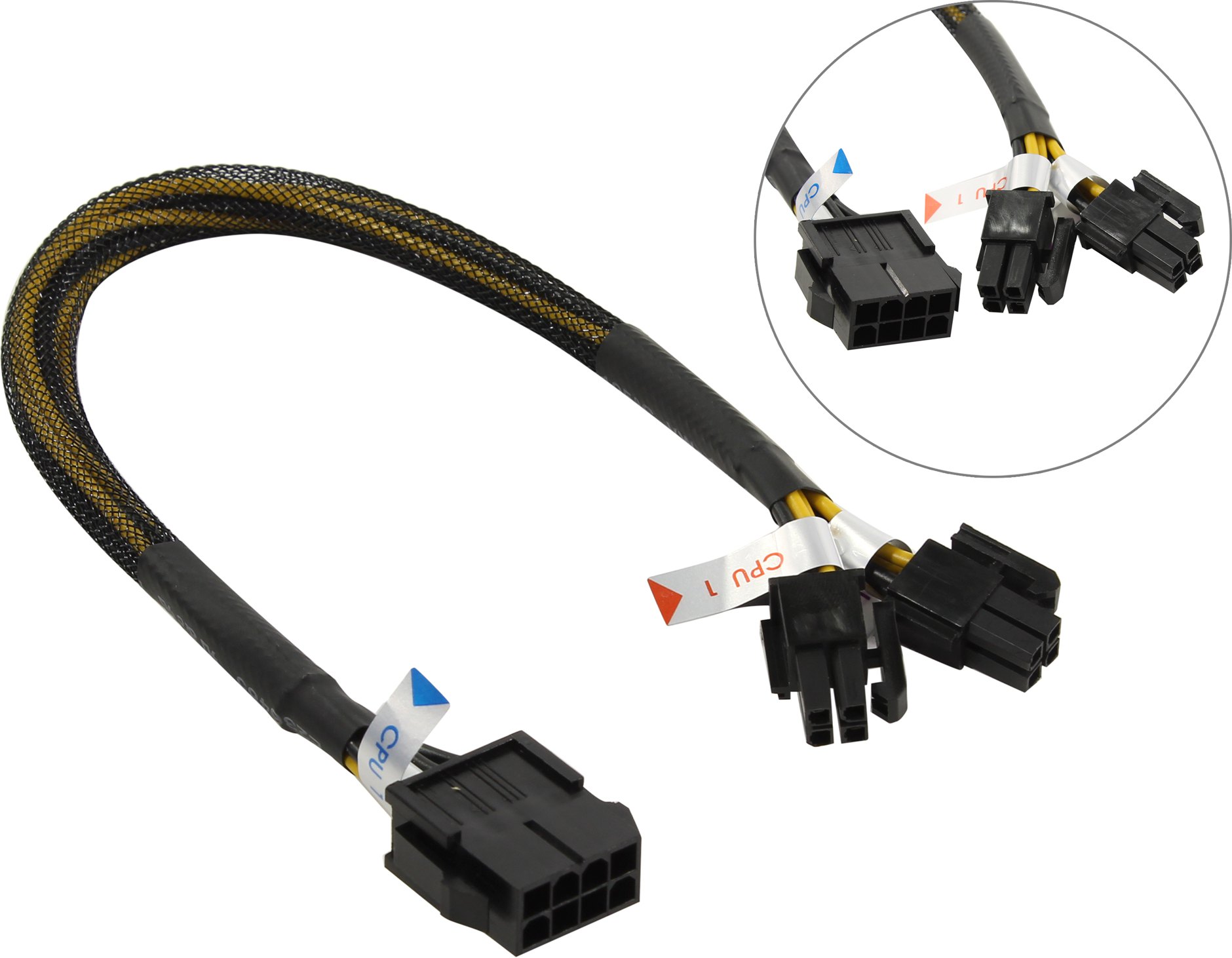 Удлинитель Akasa 8-pin EPS to 8 Pin(2*4 pin) (F) AK-CBEXT