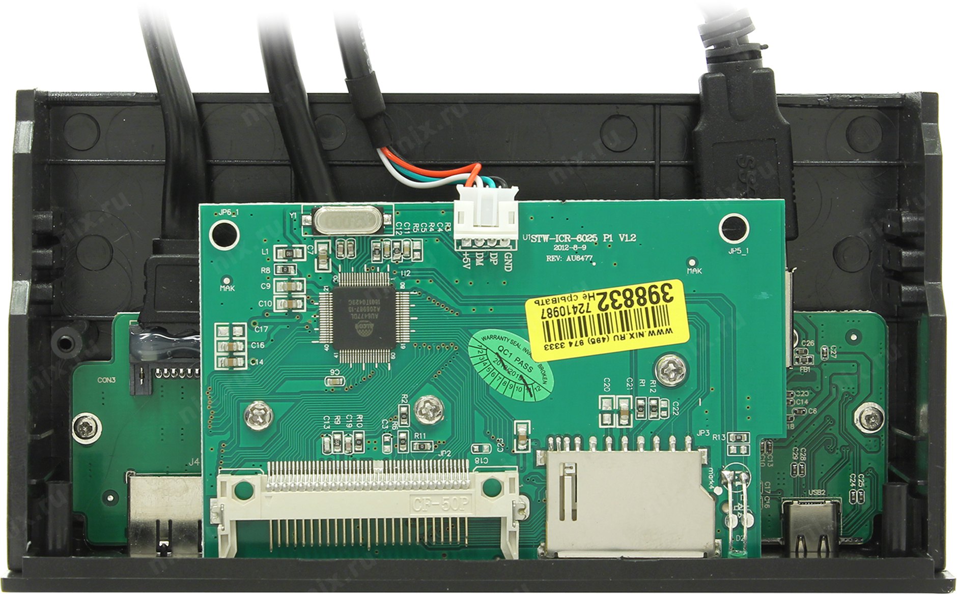 Espada 5 25panel1 5 25 Cf Md Mmc Sd Microsd Xd Ms M2 Card Reader 3usb3 0 Usb C Esata
